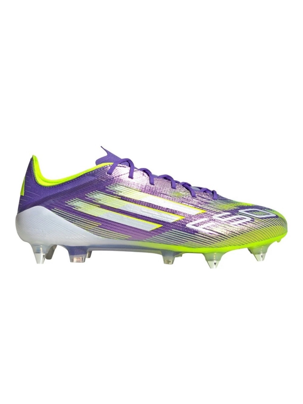 adidas F50 Elite SG Soccer Cleats Mens size 12 Purple Green JH7633 new